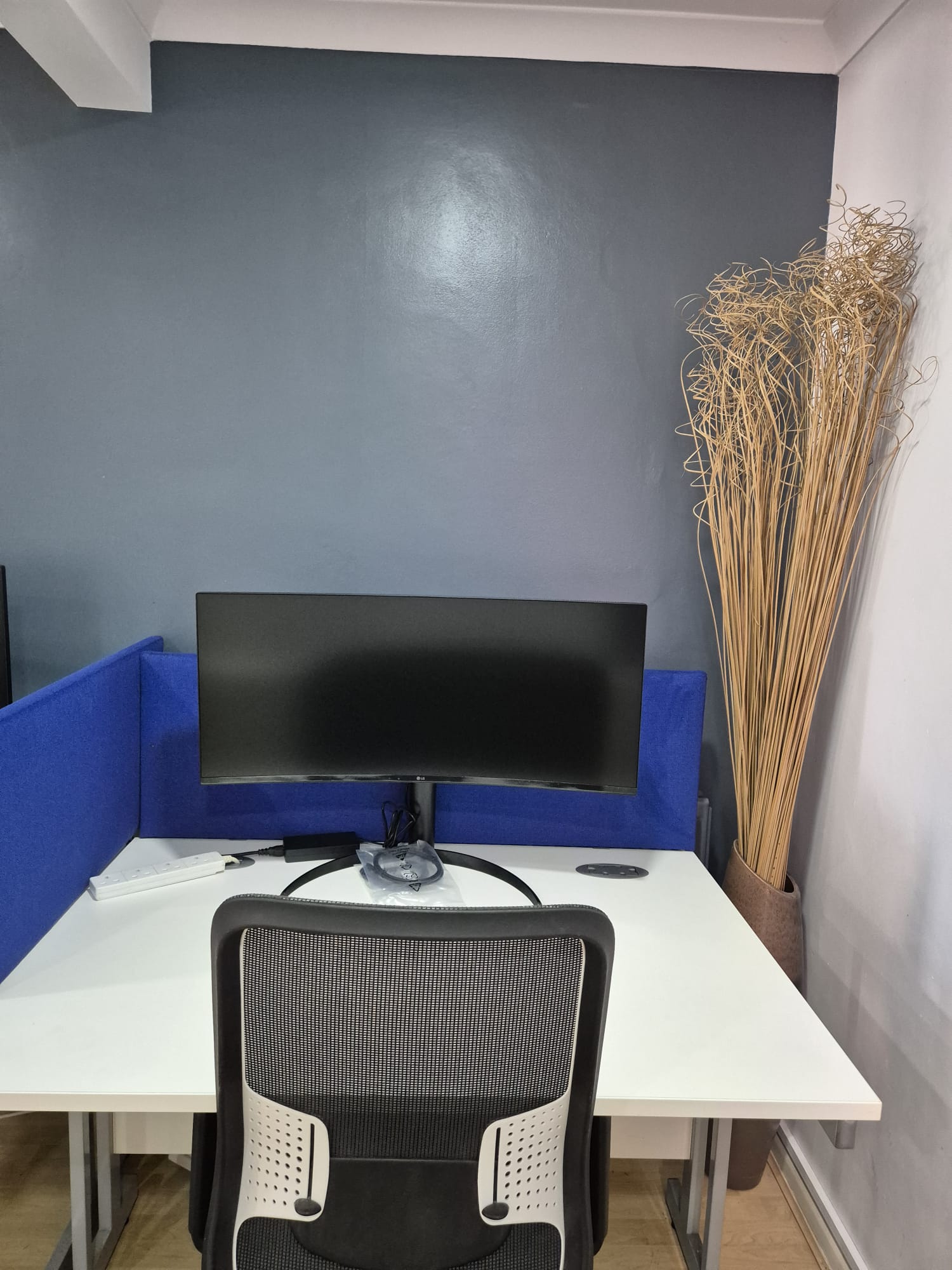 Maple Works' new Hybrid Working memberships in Surbiton, featuring flexible hotdesking options with high-quality monitors